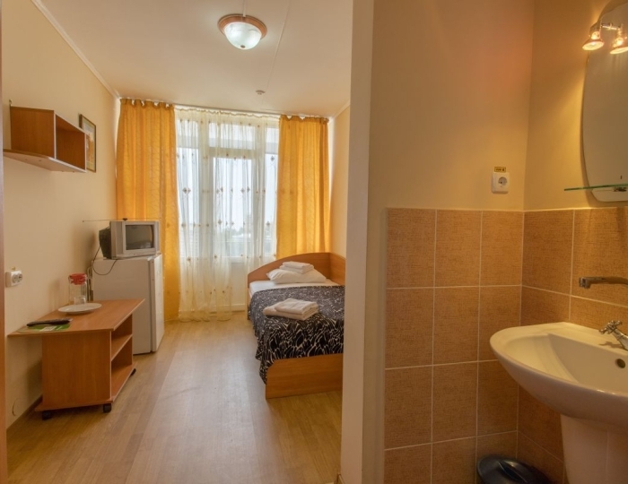 Эконом 1-местный с частичными удобствами корпус 1 - Курортный отель «Ателика Горизонт» Алушта